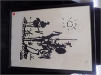 Pablo Picasso signed print possible, Lambert