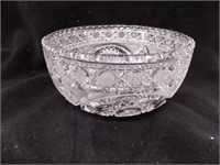 American Brillant Cut Glass Bowl