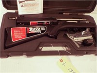 Ruger 10/22 22 cal rifle w/case