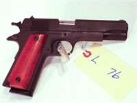 Rock Island Armory M1911, 45 acp, wood grip pistol