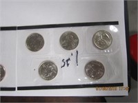 2002 US Mint Uncirculated State Coin Set-Tenn.,