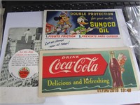 Blotters-Coke,Sinclair & Sunoco