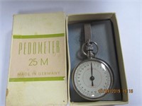 Made in Germany  25M Pedometer w/Box