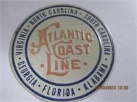 Atlantic Coast Line Tin Emblem