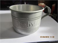 Aluminum Vtg. Baby Cup
