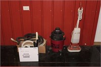 Shop vac, Hoover shampoo polisher, Hoover vacuum