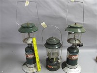 Group of Propane Gas Lamps