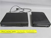 Sanyo DVD Player and Wii Gaming System