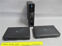 AT&T Router and Two DISH Network Receivers