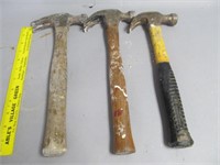 Group of Claw Hammers