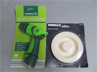 Garden Spray Nozzle and Disposal Stopper