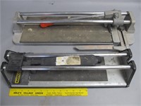 Two Tile Cutters