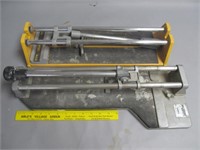 Two Tile Cutters