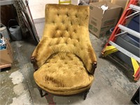 GOLD ARM CHAIR