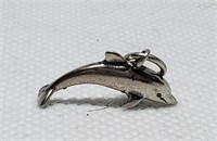 STERLING SILVER DOLPHIN CHARM