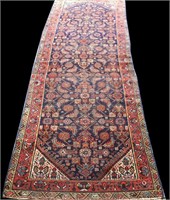 ANTIQUE HAND KNOTTED PERSIAN RUNNER