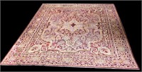 ANTIQUE HAND KNOTTED OUSHAK RUG