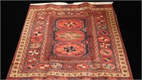 MACHINE WOVEN PERSIAN STYLE SMALL RUG