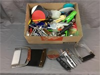 Box of kitchen tools