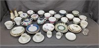Large Lot of Teacups and Saucers