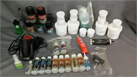 Paints and oils for remote control cars