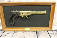 Framed Replica Gun