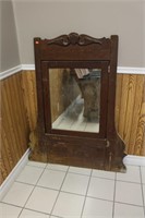 adjustable antique dresser mirror