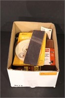 Box of assorted sand paper