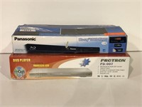 Protron DVD player & panasonic blu ray / DVD