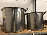 Small & Large Stainless Stockpots