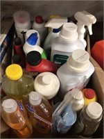 Box of Misc. Cleaners
