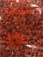 Toho 6 mm bugle beads, silver lined red