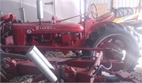 Farmall Super H parade ready