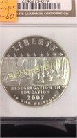 2007, P, Little Rock, Desegregation, Silver Dollar