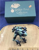 Collectable Green Tree Golden Pond Frog