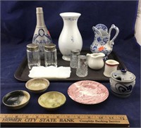 Creamers, Salt and Peppers, Honey Pot and Misc.
