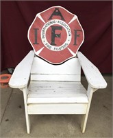 Fireman’s Adirondack Chair