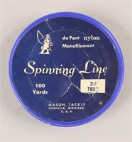 Otisville Michigan Mason Tackle Co Spinning Line