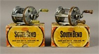 2 South Bend No. 450 E Anti-Back-Lashing Reels