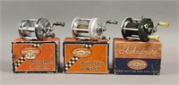 3 Shakespeare Fishing Reels & Boxes