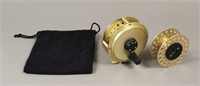 Valentine Model 375 Reel with Extra Spool & Bag