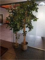 2 artificial trees