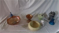 Carnival Bowls, Swirl Klein-Simpson Glass