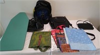 Misc Lot-Purses, Portable Child's Ironing Board,
