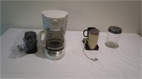 Coffee Maker, Grinders, Containers