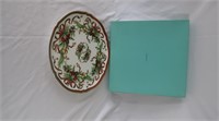 Tiffany Holiday Collector Plate w/Box