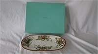 Tiffany Holiday Collector Platter w/Box