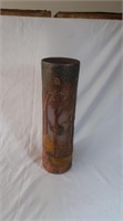 Nancy Davin Vase-Copper Plated-15"H