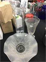 Lot of Assorted Glass Items