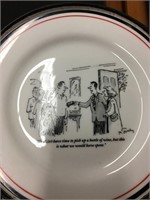 Assortment of 6 The New Yorker Cheese Plates